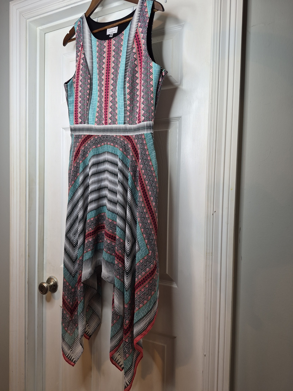 Robbie Bee Sleeveless Dress with Signature Label Size 14
